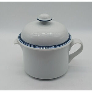 Dansk Bistro Christianshavn Creamer & Lid Covered Japan Blue DANCHRB